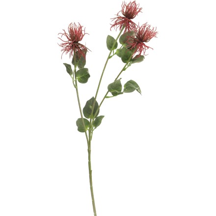 XANTHIUM ΤΕΧΝΗΤΟ ΚΛΑΔΙ ΚΟΚΚΙΝΟ H80cm Έπιπλα & Διακοσμητικά