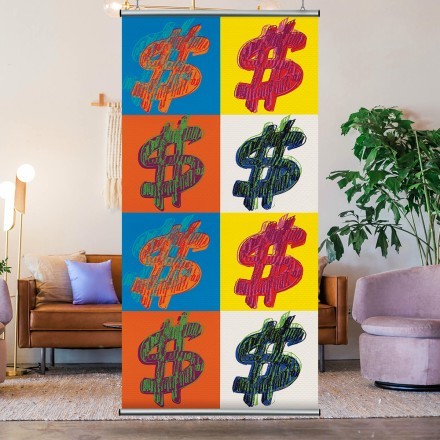 Dollar Sign $ Διαχωριστικό Panel