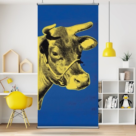 Yellow Cow on Blue Background (1971) Διαχωριστικό Panel