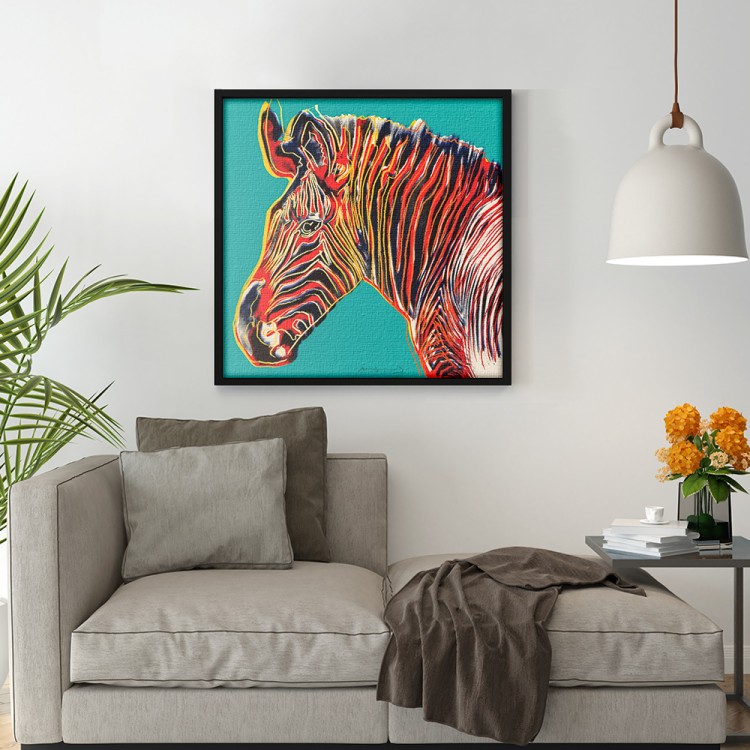 Πίνακας σε Καμβά Zebra