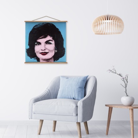 Jackie, 1964 on blue (1) Μαγνητικός Πίνακας