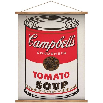 Campbell's soup can tomato