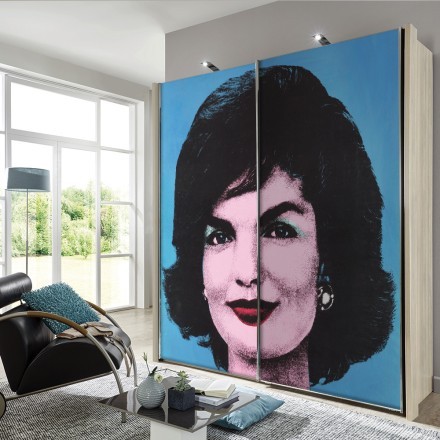 Jackie, 1964 (on blue) Αυτοκόλλητο Ντουλάπας