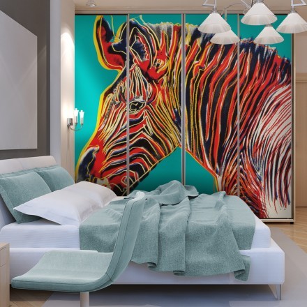 Grevy’s Zebra, 1983 Αυτοκόλλητο Ντουλάπας