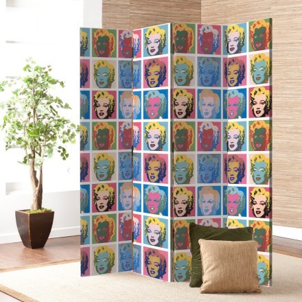 Marilyn diptych Παραβάν