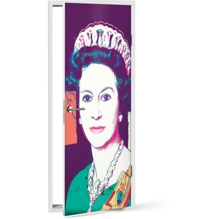 Queen Elizabeth II Αυτοκόλλητο Πόρτας