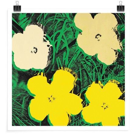 Flowers, Screenprint Πόστερ