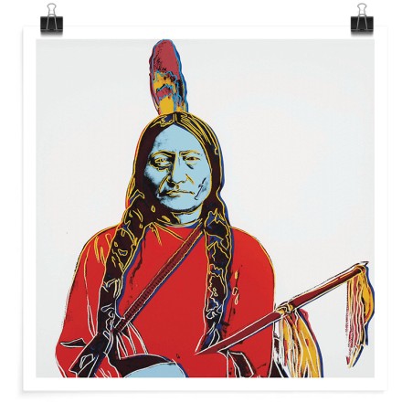 Sitting Bull, Color Screenprint Πόστερ