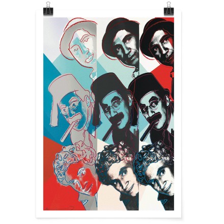 The Marx Brothers, from the Ten Portraits of Jews of the Twentieth Century series Πόστερ