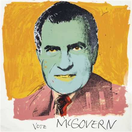 Vote McGovern, colored lithograph