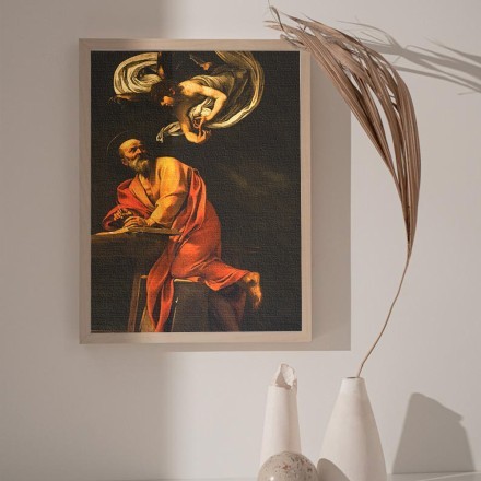Inspiration of Saint Matthew, Italy Πίνακας σε Καμβά