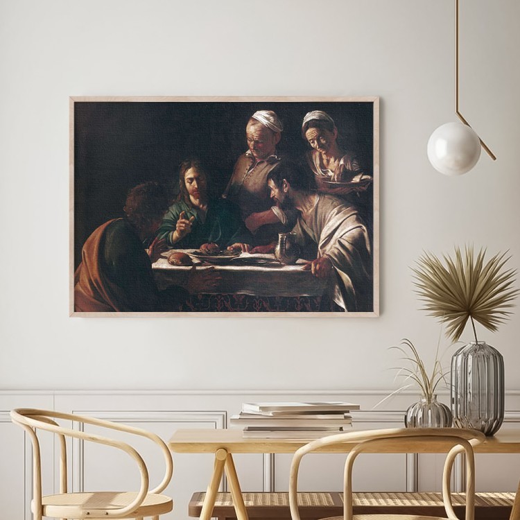 Πίνακας σε Καμβά Supper at Emmaus