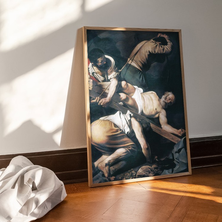 Πίνακας σε Καμβά The Crucifixion of St Peter, 1600-1601
