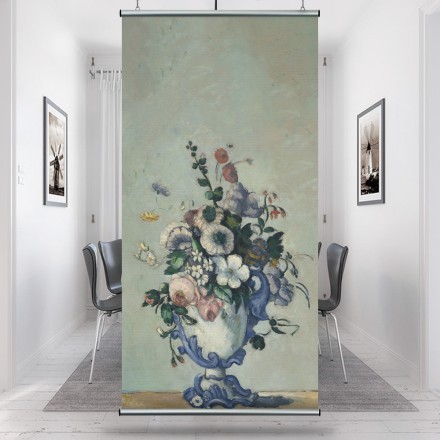 Flowers in a Rococo Vase, 1876 Διαχωριστικό Panel