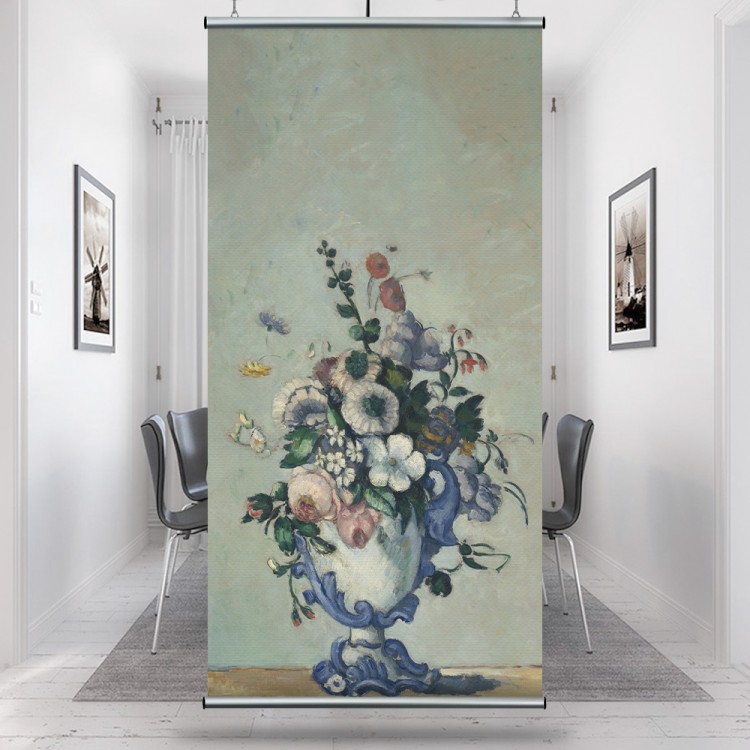 Διαχωριστικό Panel Flowers in a Rococo Vase, 1876