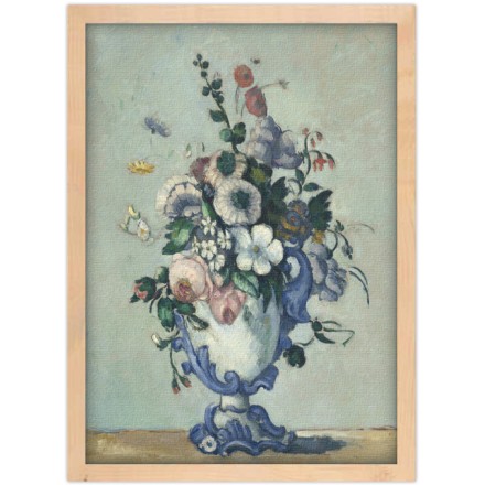 Flowers in a Rococo Vase