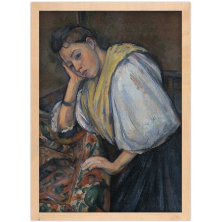 Young Italian Woman at a Table, 1900