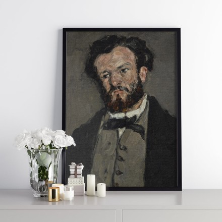 Portrait of Anthony Valabregue, 1866 Πίνακας σε Καμβά