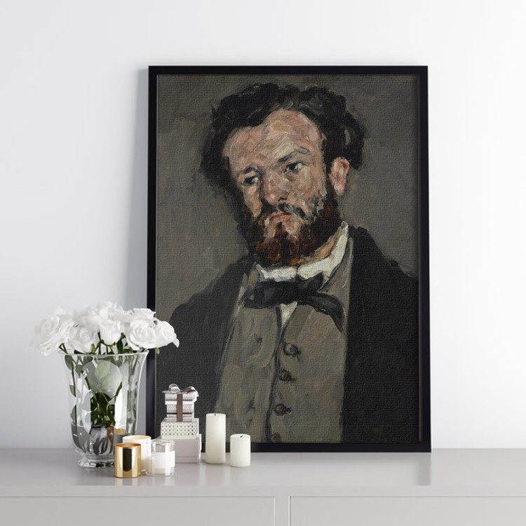 Πίνακας σε Καμβά Portrait of Anthony Valabregue, 1866