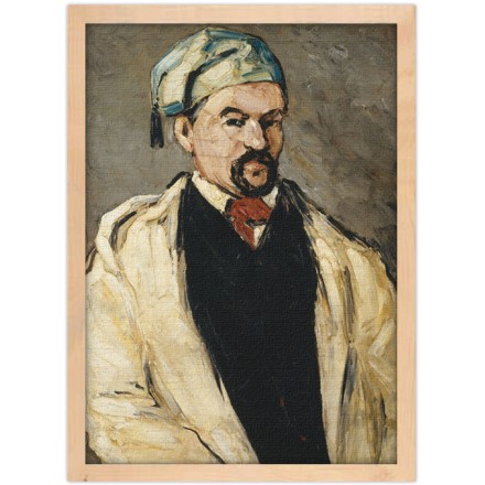 Portrait of a man in a blue cap, or uncle dominique, 1866