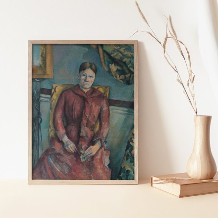 Madame Cezanne, 1888–90 Πίνακας σε Καμβά