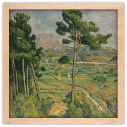 Mont Sainte-Victoire, Viaduct of the Arc River Valley, 1882–1885
