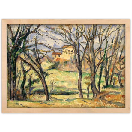 Trees and Houses Near the Jas de Bouffan (1885–1886)