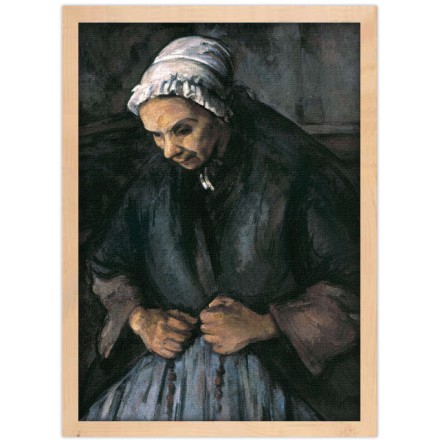 An Old Woman with a Rosary