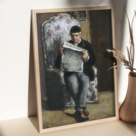 The Artist's Father Πίνακας σε Καμβά