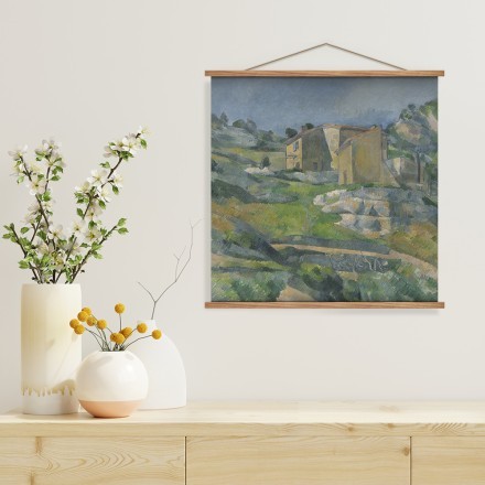 Houses in Provence: The Riaux Valley near L'Estaque (1) Μαγνητικός Πίνακας