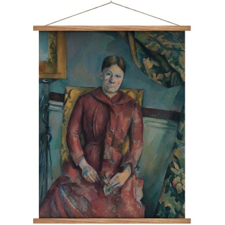 Madame Cézanne in a Red Dress, 1888–90
