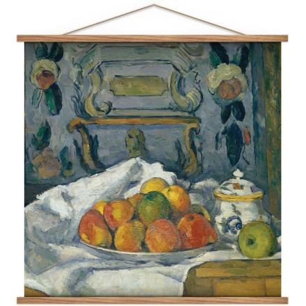 Still Life: Dish of Apples, 1876–77