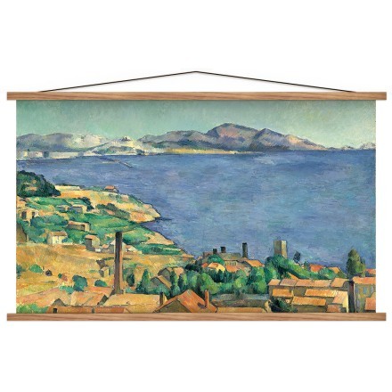 The Gulf of Marseilles Seen from L' Estaque, Oil on canvas