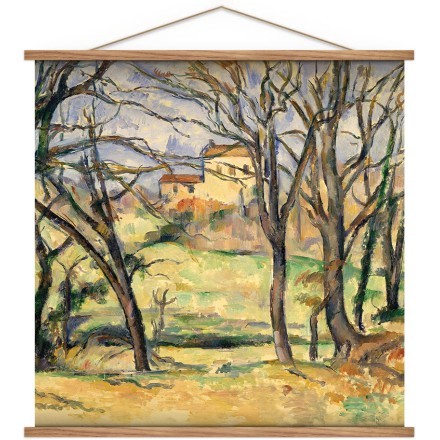 Trees and Houses Near the Jas de Bouffan (3)