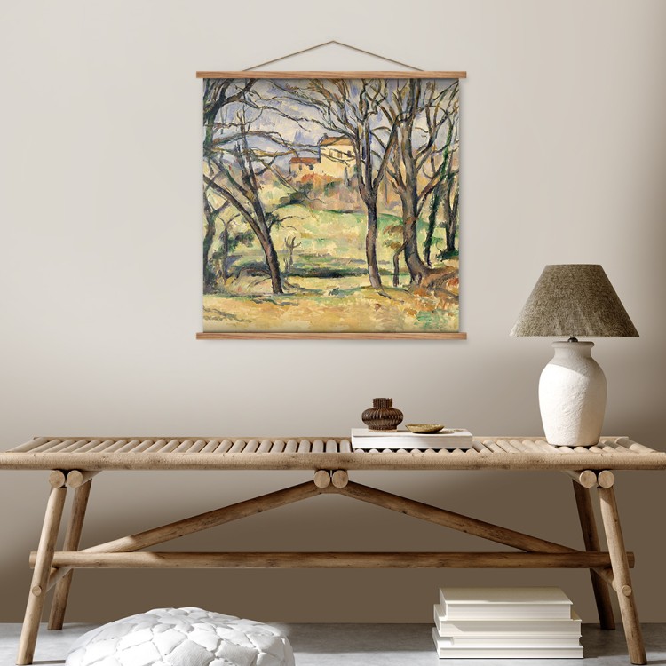 Μαγνητικός Πίνακας Trees and Houses Near the Jas de Bouffan (3)