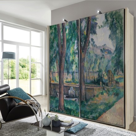 Pool at the Jas de Bouffan, Oil on canvas