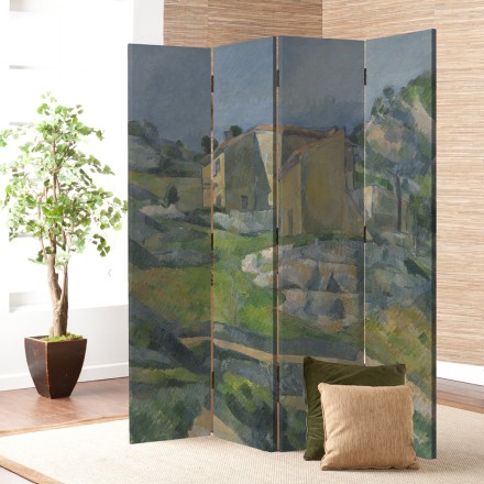 Houses in Provence: The Riaux Valley near L'Estaque Παραβάν