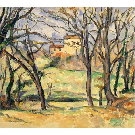 Trees and Houses Near the Jas de Bouffan