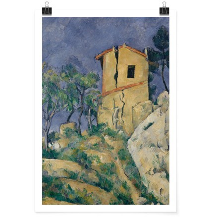 House with the Cracked Walls, 1892–94 Πόστερ