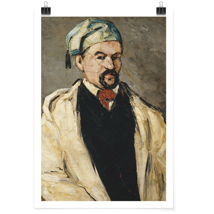 Πόστερ Portrait of a man in a blue cap, or uncle dominique