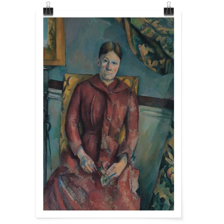 Madame Cezanne, Oil on canvas Πόστερ