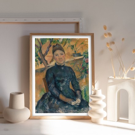 Madame Cézanne in the Conservatory