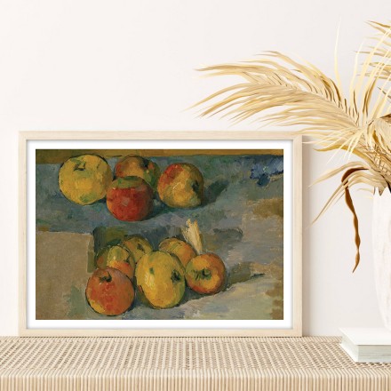 Painted Apples, Oil on canvas