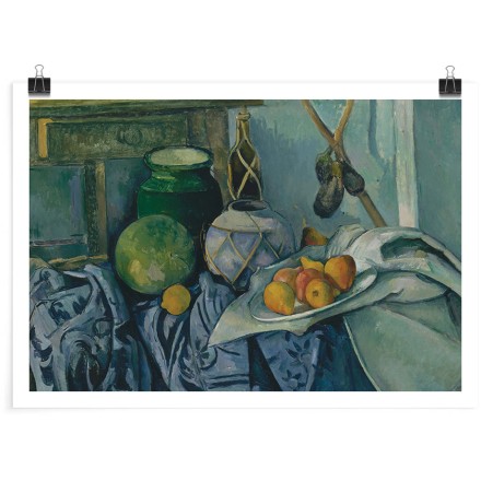 Ginger Jar and Eggplants Πόστερ