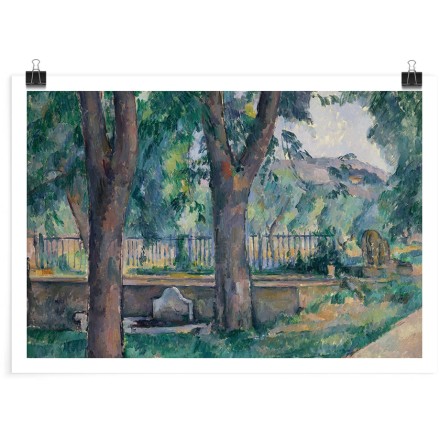 Bassin et lavoir du Jas de Bouffan, 1885–1886 Πόστερ