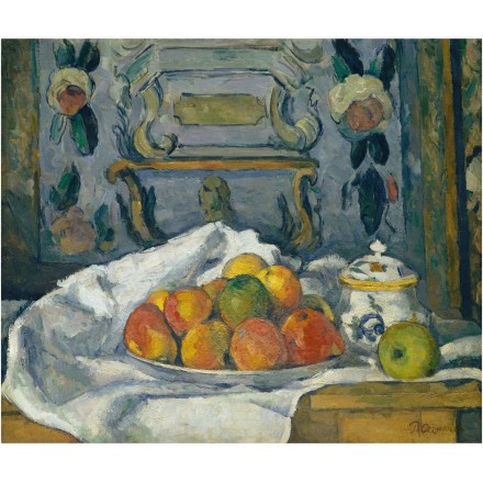 Dish of Apples, 1876–77