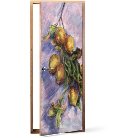 Lemons on a Branch (1) Αυτοκόλλητο Πόρτας