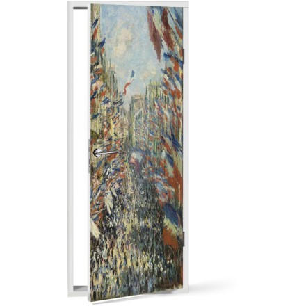 Rue Montorgueil, 1878 Αυτοκόλλητο Πόρτας