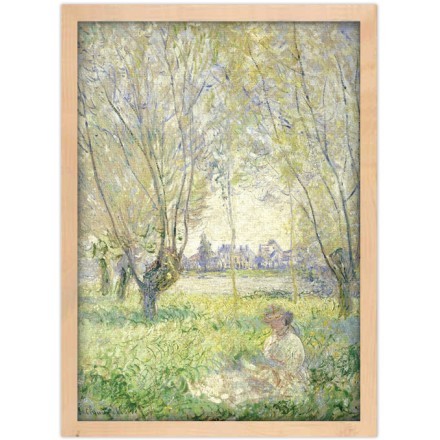 Woman Seated under the Willows, 1880