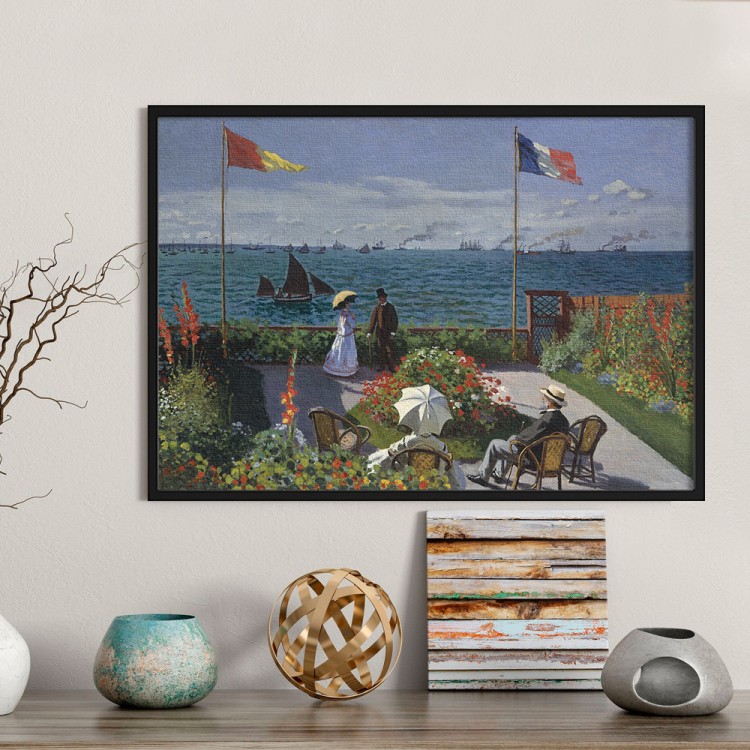 Πίνακας σε Καμβά Jardin à Sainte-Adresse